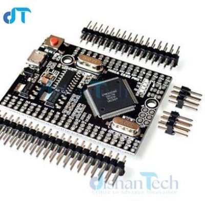 Picture of ARDUINO Mega 2560 PRO 54 digital input/output pins, 16 analog inputs, 4 UARTs (hardware serial ports), a 16 MHz
