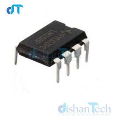 Picture of 358 Integrated Circuit Current-Supply: 500µA (x2 Channels)  Current-Output/Channel: 40 mA  Voltage-Supply Span(Min): 3 V  Voltage-Supply Span(Max): 30 V  Operating Temperature: 0°C ~ 70°C (TA)