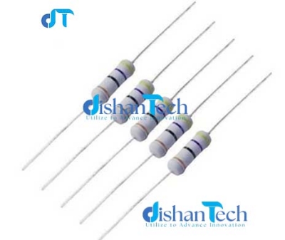 Picture of 10 ohm resistor used for electronic circuit