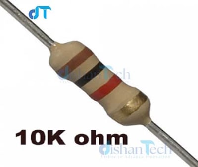 Picture of registor for electronic circuit