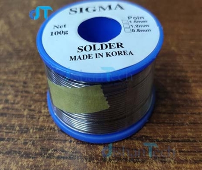 Picture of SIGMA SOLDER WIRE TIN LEAD RANG 0.8M 0.1M 1.2M