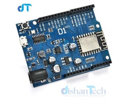 Picture of D1 WIFI UNO R3 D1 WIFI UNO R3 Perfect for DIY electrical projects, Easy to use and program with WIFI capabilities.