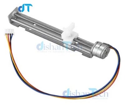 Picture of 12V STEPPER MOTOR STROKE 80MM WITH SLIDER MOTOR FOR DIY SMALL ENGRAVING MACHINE