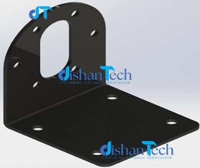 Picture of 37 MM DC GEARED MOTOR MOUNTING BRACKET