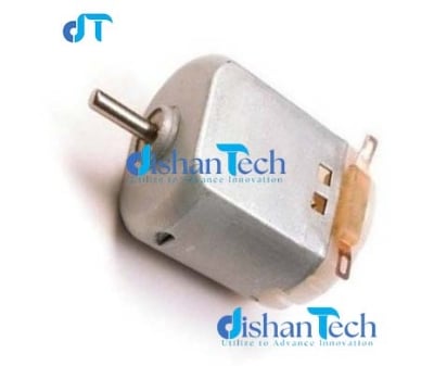 Picture of normal dc motor 4 volt small size for use different electronic device and toy