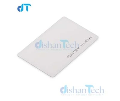 Picture of 125KHZ RFID CARD Operating frequency: 125KHz Data transfer: 106 kbit/s Data integrity: 16 Bit CRC, parity, bit coding bit counting