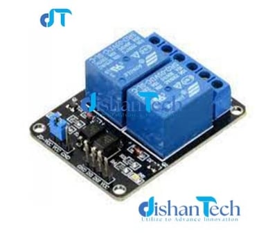 Picture of 2 CHANNEL 5V RELAY BOARD MODULE