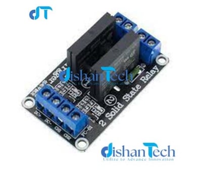 Picture of 5V 2 CHANNEL SOLID STATE RELAY (SSR)