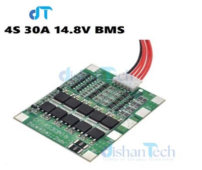 Picture of 30A 4S BMS CIRCUIT 14.8V 30A PROTECTION CIRCUIT 14.8V BMS 30A 14.8V 16.8V 18650 AA AAA LITHIUM BATTERY CHARGER BOARD 4S 30A BMS CIRCUIT 14.8V BMS BATTERY MANAGEMENT SYSTEM