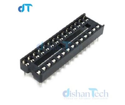 Picture of Integrated circuit 28 PIN IC SOCKET (4 pcs)