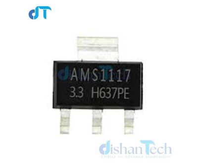 Picture of AMS1117-3.3V 1A LDO LOW DROPOUT LINEAR VOLTAGE REGULATOR (2 pcs)