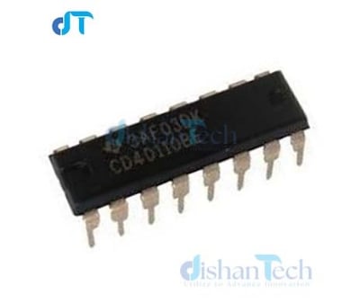 Picture of integrated circuit IC 4011