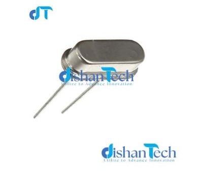Picture of 32 kHZ crystal oscillator for clock puls generator for using micro controlling circuit