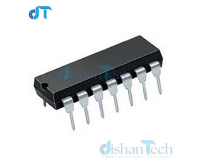 Picture of 7425 IC for electronic circuit and electronic components