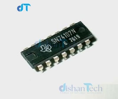 Picture of Integrated circuit IC 74107