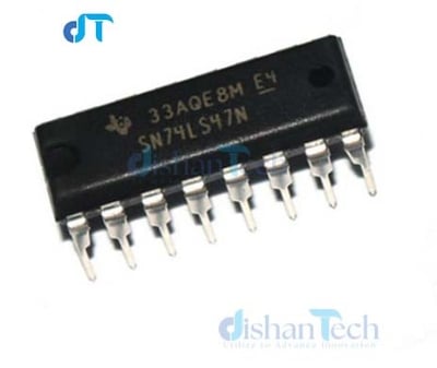 Picture of Integrated circuit IC 7447