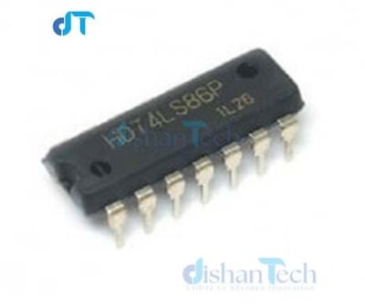 Picture of Integrated circuit IC 7486