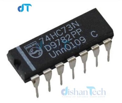Picture of Integrated circuit IC 7473