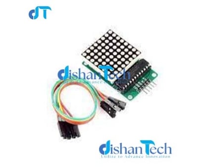 Picture of MAX7219 RED DOT MATRIX MODULE MCU CONTROL DISPLAY MODULE