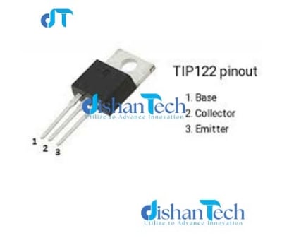 Picture of TIP122 NPN DARLINGTON TRANSISTOR