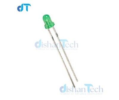 Picture of GREEN LED (3MM) 10 PCS