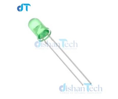Picture of GREEN LED (5MM) 10 PCS