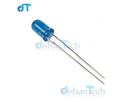 Picture of BLUE LED (5MM) 10 PCS led bulb sor using indicators as well