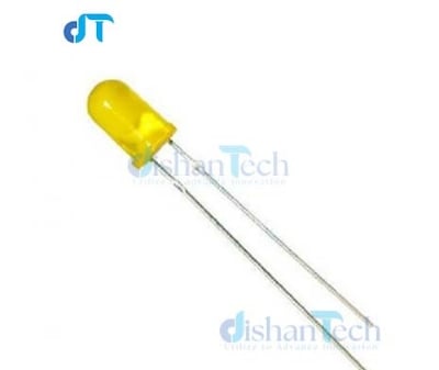 Picture of YELLOW LED (5MM) 10 PCS