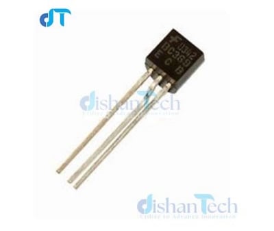 Picture of BC 369  transistor  with base emitter and collector(5 PCS)