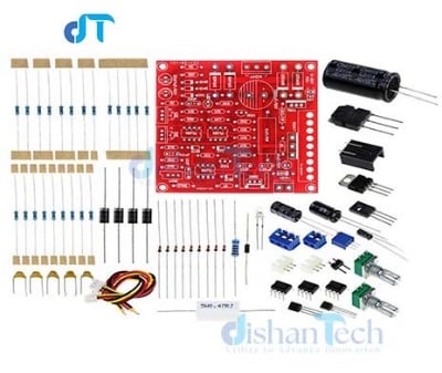 Picture of ADJUSTABLE DC REGULATED POWER SUPPLY DIY KIT
