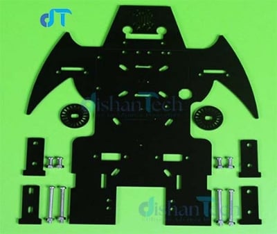 Picture of ROBOT CHASSIS HAWK01 BLACK