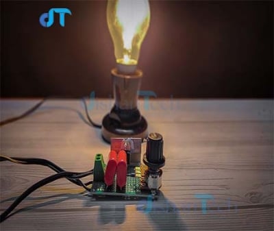 Picture of AC DIMMER CIRCUIT USING TRIAC