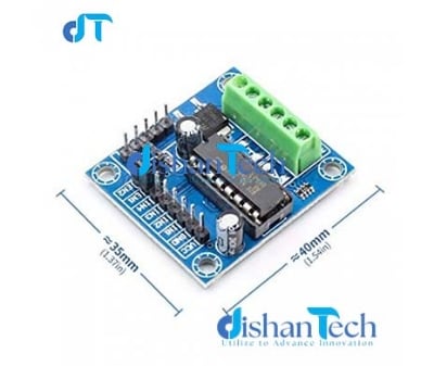 Picture of L293D DUAL MOTOR DRIVER MODULE