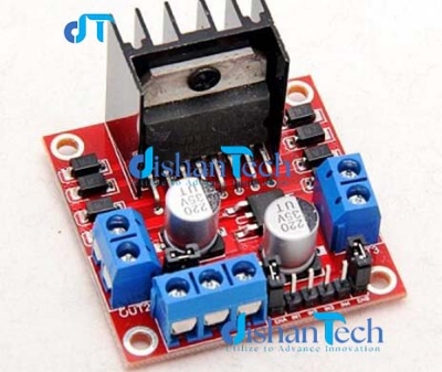 Picture of L298N Dual Motor Controller Module (RED)