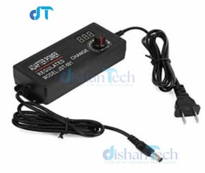 Picture of AC TO DC 3V-24V 5A UNIVERSAL ADJUSTABLE POWER SUPPLY WITH DISPLAY SCREEN