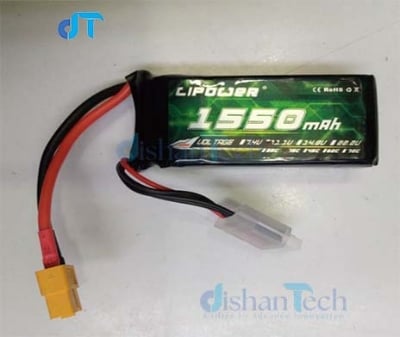 Picture of LIPO BATTERY 1550MAH 11.1V 3S 35C
