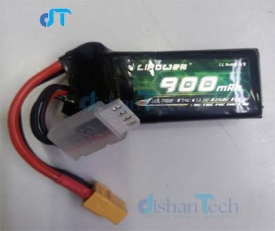 Picture of LIPO BATTERY 900MAH 11.1V 3S 25C