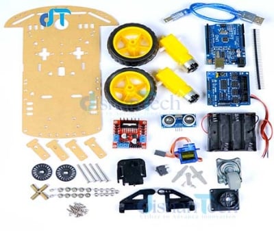 Picture of OBSTACLE TRACKING ROBOT KIT