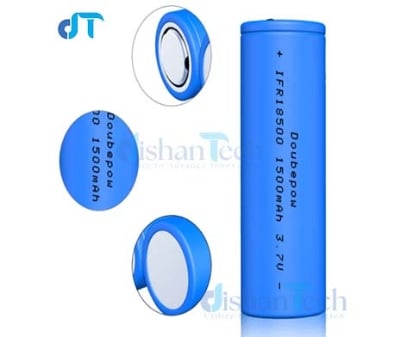 Picture of DP1500 18500 BATTERY 1500MAH BATTERY 3.7V