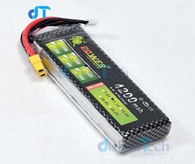 Picture of LIPO BATTERY 4200MAH 11.1V 3S LONG 30C