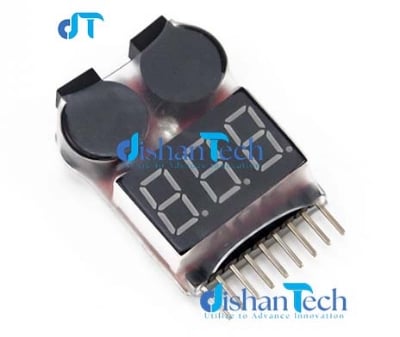 Picture of LIPO BATTERY VOLTAGE TESTER_1-8S