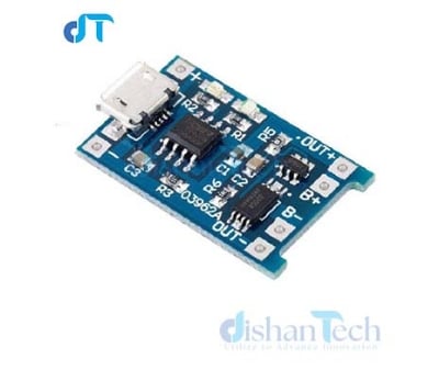 Picture of TP4056 LITHIUM-ION BATTERY CHARGING MODULE MICRO USB