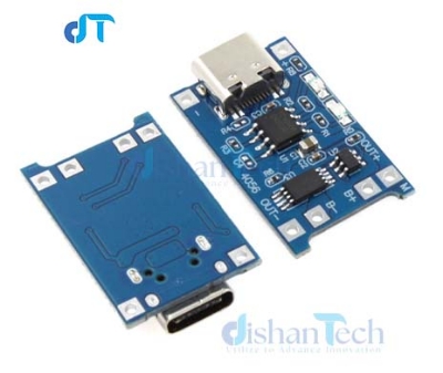 Picture of TP4056 TYPE C USB LITHIUM BATTERY CHARGER MODULE