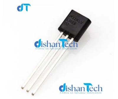 Picture of LM35 TO-92 TEMPERATURE SENSOR