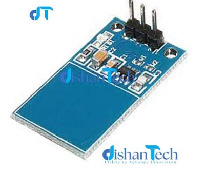 Picture of TTP223 CAPACITIVE TOUCH SWITCH DIGITAL TOUCH SENSOR MODULE