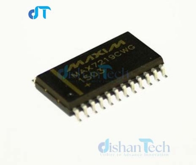 Picture of MAX7219CWG 8-DIGIT LED DISPLAY DRIVERS SMD