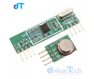 Picture of RF TRANSMITTER RECEIVER PAIR 433 MHZ _RXB6