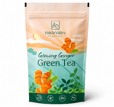 Picture of Halda Valley Glowing Ginger Green Tea 60g