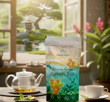 Picture of Halda Valley Glowing Ginger Green Tea 60g