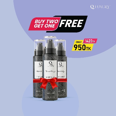 Picture of (B2G1) QLUXURY Body Mist For Man - Silver Edge 150ml